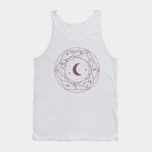 Boho Space Galaxy Tank Top